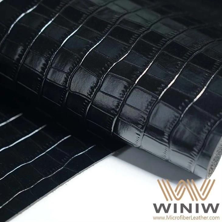 Grain-Free Faux Patent Leather For Shoes