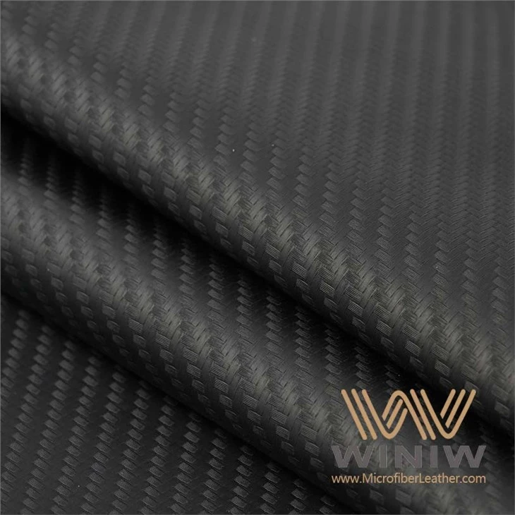 High Temperature Resistance Carbon Microfiber Leather For Automotive